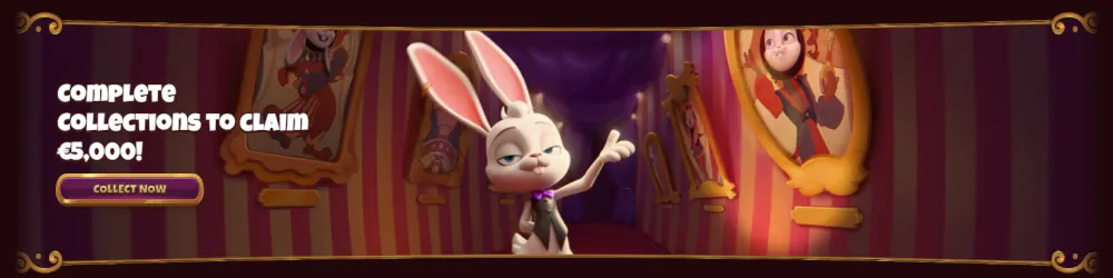 Baner wyzwań kolekcji Magius oferujący nagrody pieniężne za ukończenie